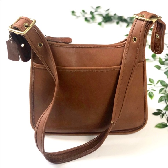 Coach Handbags - Vintage Coach Legacy Handbag 9966 British Tan